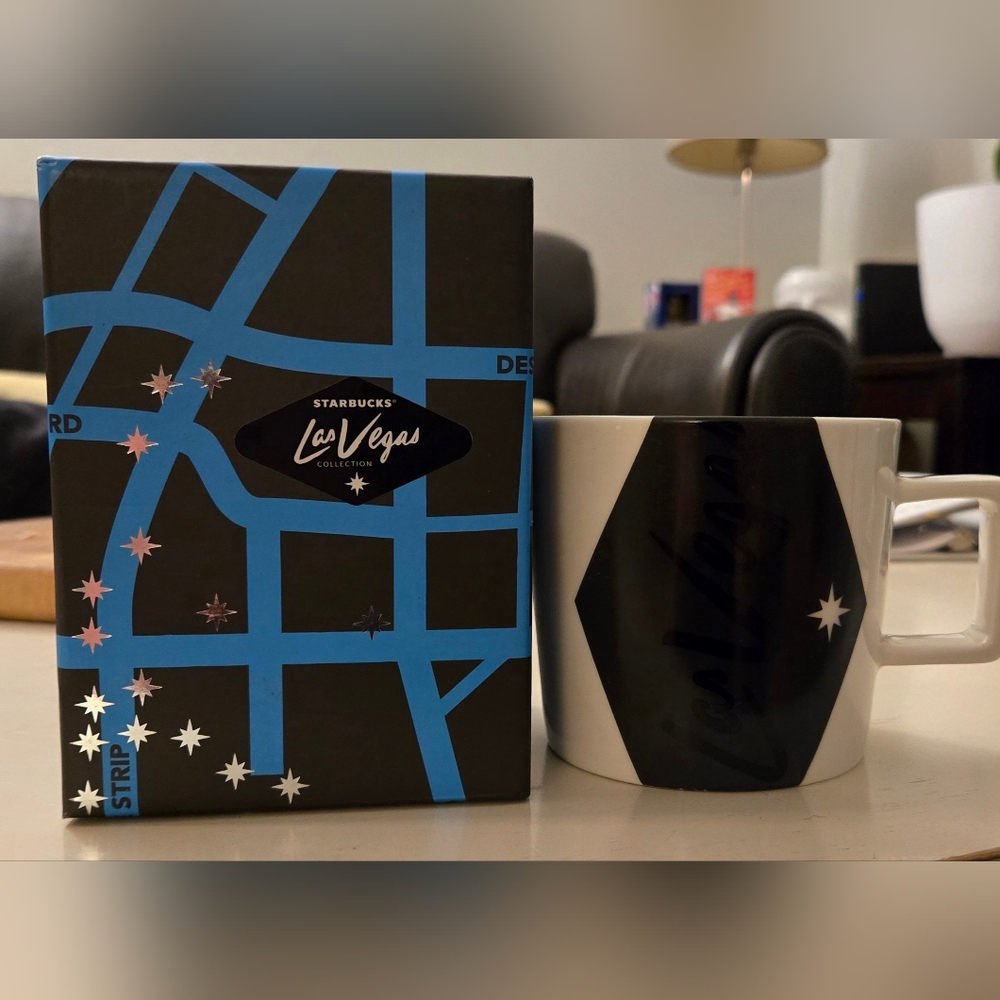 New Starbucks Mug  Las Vegas Collection New with Box